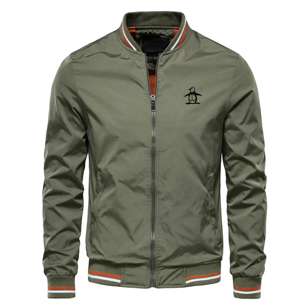 New/Korean/Golf/Men's stand up collar jacket zipper sportswear, Spring and Autumn fashion men's outdoor casual zipper jacket
New/Korean/Golf/Men's stand up collar jacket zipper sportswear, Spring and Autumn fashion men's outdoor casual zipper jacket