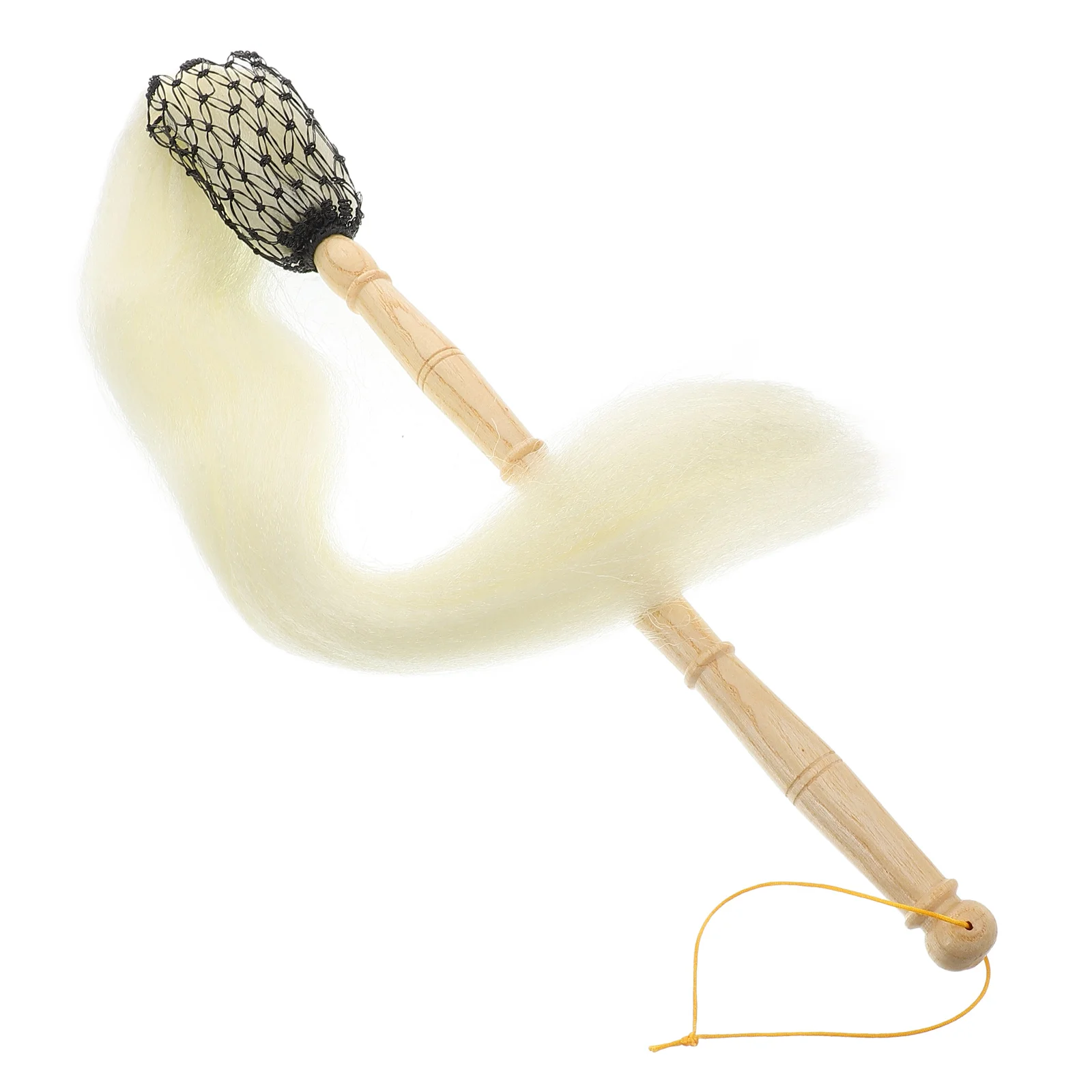 Wooden Handle Dust Whisk Broom Horsetail Practical Ornament Cosplay Child Versatile Decoration Lightweight Compact
Wooden Handle Dust Whisk Broom Horsetail Practical Ornament Cosplay Child Versatile Decoration Lightweight Compact