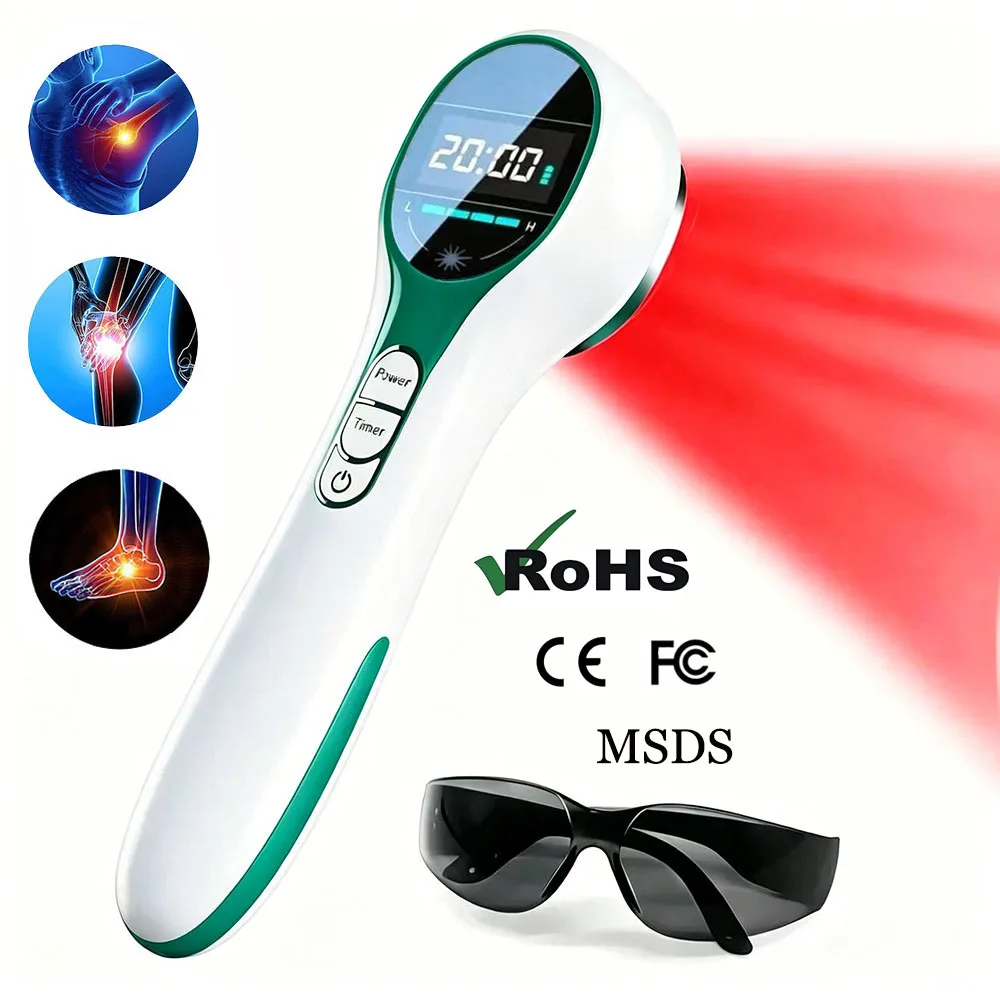 Body Pain Laser Therapy Device 650nm+808nm LLLT Physiotherapy Equipment for Knee Pain Relief Arthritis Frozen Shoulder Pet Pain
Body Pain Laser Therapy Device 650nm+808nm LLLT Physiotherapy Equipment for Knee Pain Relief Arthritis Frozen Shoulder Pet Pain