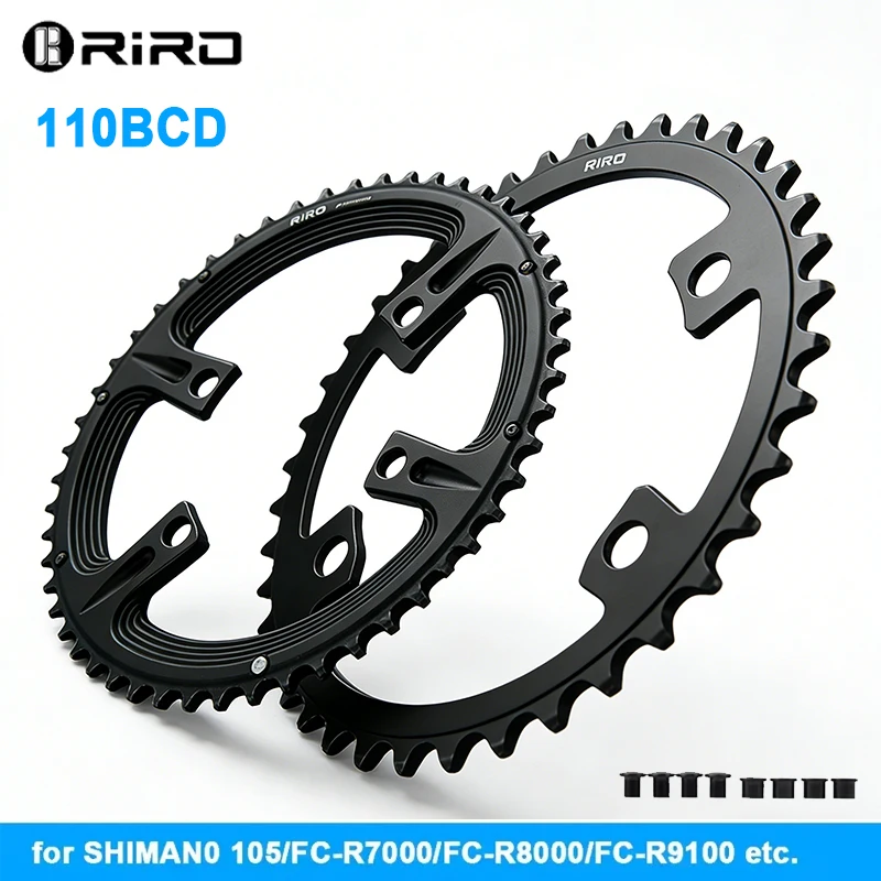 Велосипедные шестигранные звезды RIRO 110BCD (53/39, 52/36, 50/34T) для кривошипов Shimano 105 R7000, R8000, R9100, запчасти для велосипедов
Велосипедные шестигранные звезды RIRO 110BCD (53/39, 52/36, 50/34T) для кривошипов Shimano 105 R7000, R8000, R9100, запчасти для велосипедов