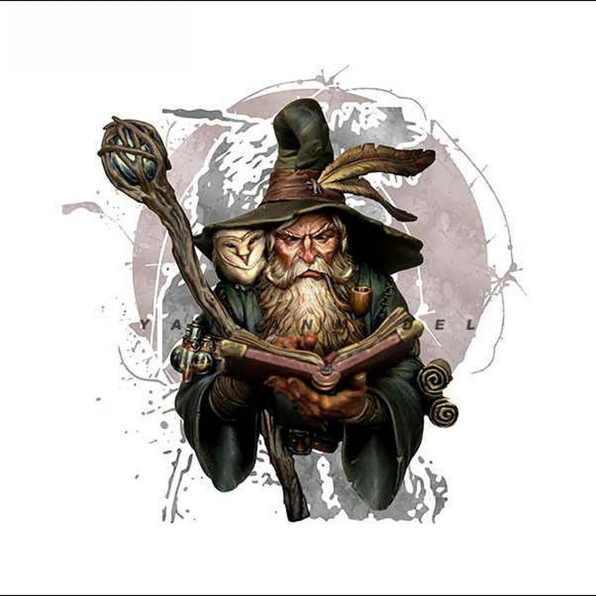 1/10 Resin unpainted model Kit, Bust Fantasy theme sorcerer unassembled and unpainted GK
1/10 Resin unpainted model Kit, Bust Fantasy theme sorcerer unassembled and unpainted GK