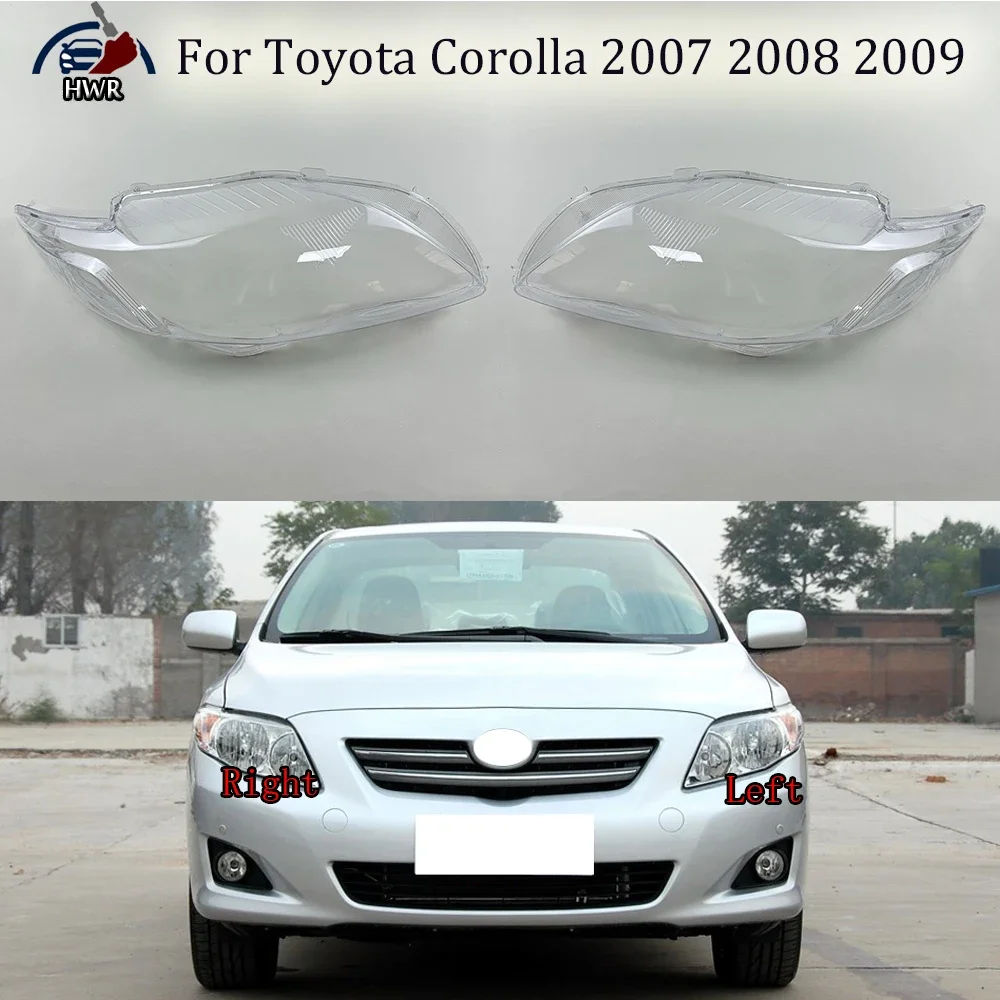 For Toyota Corolla 2007 2008 2009 Headlight Cover Transparent Headlamp Lamp Shell Lens Replace Original Lampshade Plexiglass
For Toyota Corolla 2007 2008 2009 Headlight Cover Transparent Headlamp Lamp Shell Lens Replace Original Lampshade Plexiglass