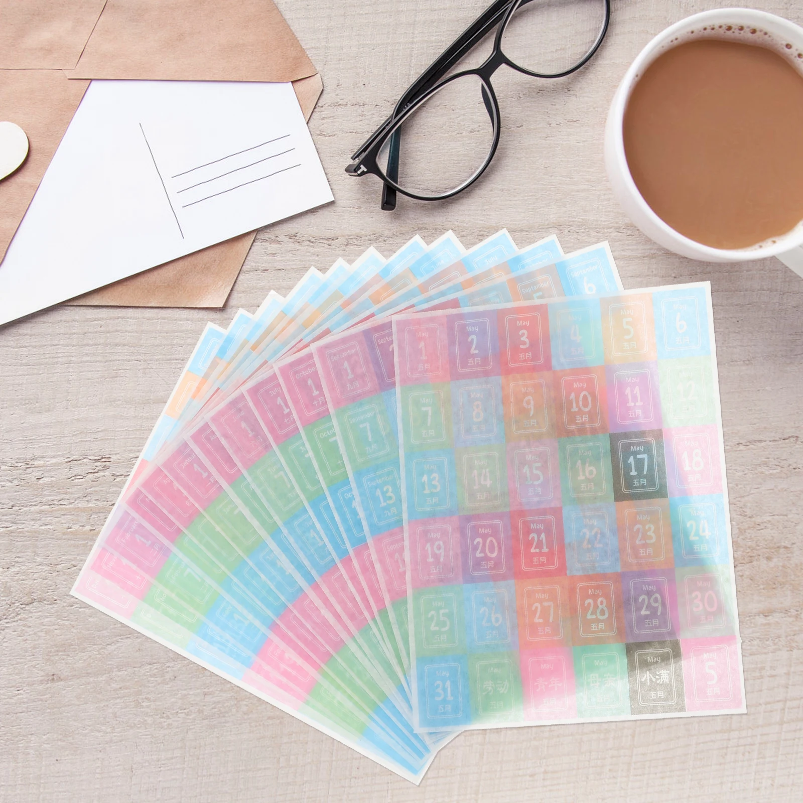 12 Sheets Adhesive Date Stickers For Planners Monthly Number Stickers Decorative Labels For Notebooks Calendar Scrapbooking
12 Sheets Adhesive Date Stickers For Planners Monthly Number Stickers Decorative Labels For Notebooks Calendar Scrapbooking
