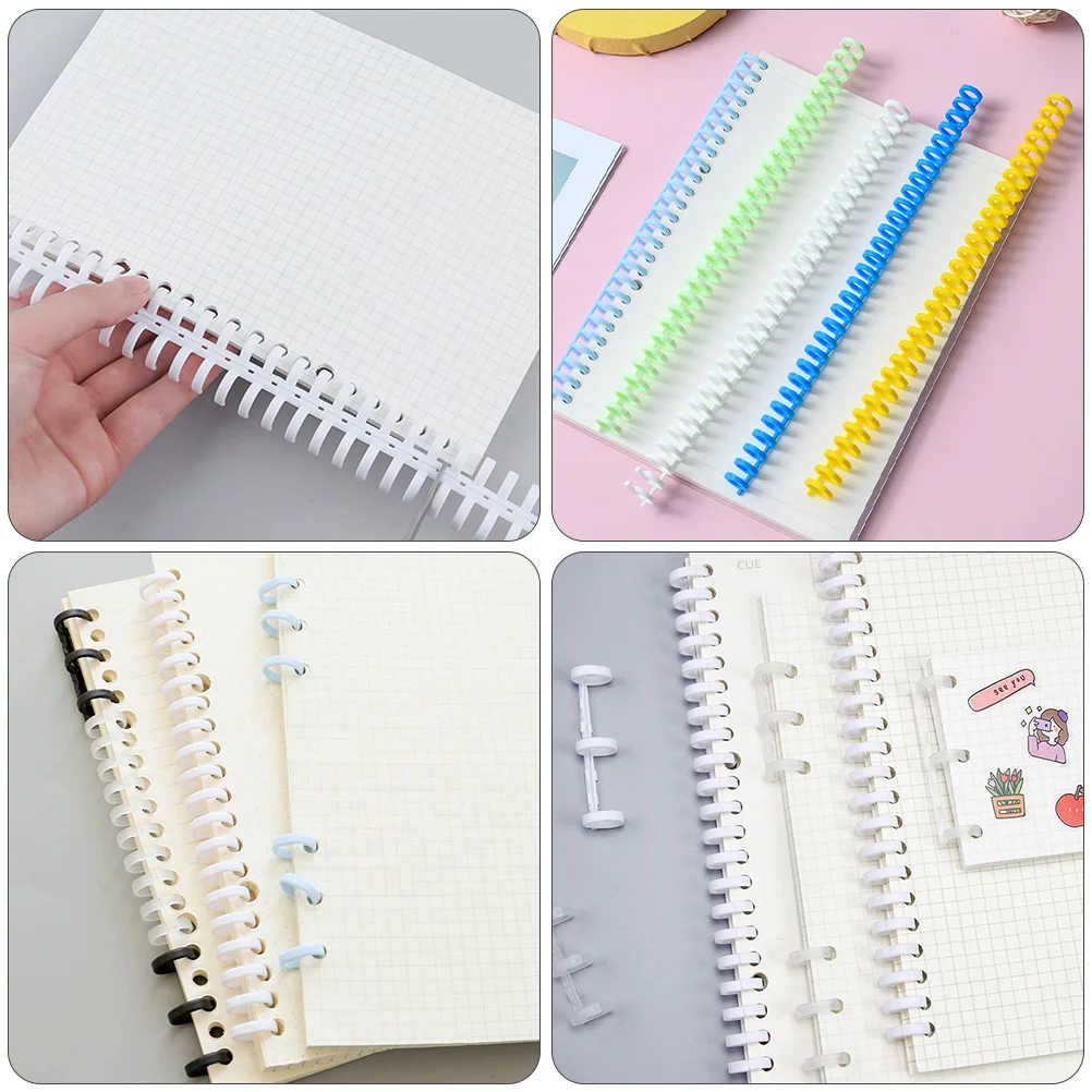 10pcs Binding Strip Replacement Core Stationery Plastic A4 B5 Paper 30 Holes Staple Segmented Office Supplies Notebook
10pcs Binding Strip Replacement Core Stationery Plastic A4 B5 Paper 30 Holes Staple Segmented Office Supplies Notebook