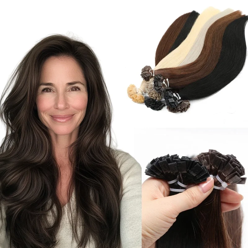 Human Remy Hair Flat Tip Hair Wig 26inch 100 strands Hair Piece In Stock Wholesale Color #4 P4-613 P18-613
Human Remy Hair Flat Tip Hair Wig 26inch 100 strands Hair Piece In Stock Wholesale Color #4 P4-613 P18-613