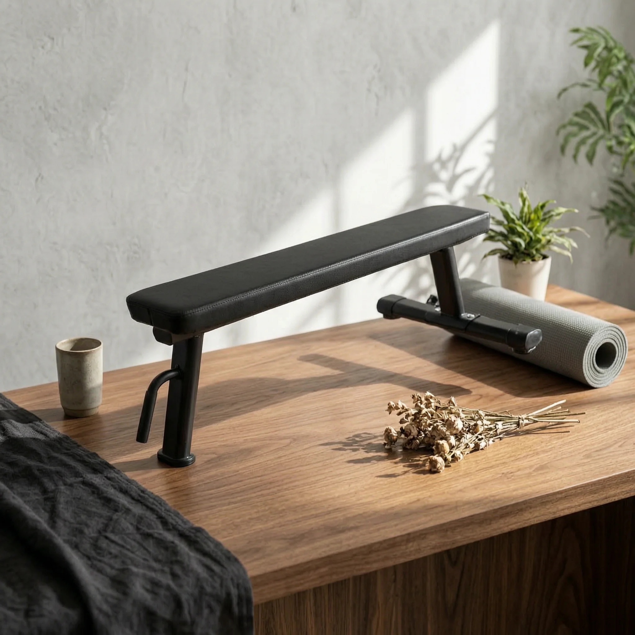 Flat Gym Bench Versatile Flat Weight Bench Sturdy Long-Lasting for Weightlifters, Strength Training, Home Workouts
Flat Gym Bench Versatile Flat Weight Bench Sturdy Long-Lasting for Weightlifters, Strength Training, Home Workouts