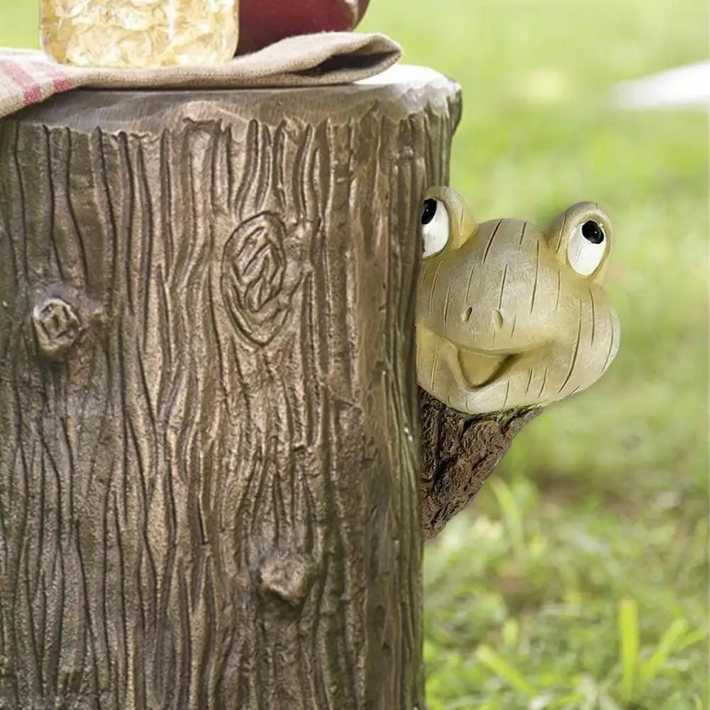 Frog Garden Statue Resin Frog Tree Peeker Charming Garden Sculpture for Indoor/outdoor Decor Unique Christmas Gift Uv Resistant
Frog Garden Statue Resin Frog Tree Peeker Charming Garden Sculpture for Indoor/outdoor Decor Unique Christmas Gift Uv Resistant