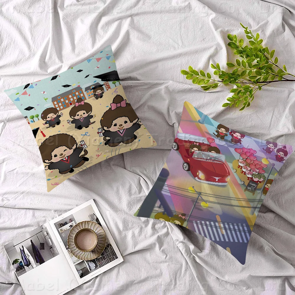 Cartoon M-Monchhichis Pillowcase Toon Gift Cushion Cover Bedroom Home Sofa Chair Seat Decor Pillow Case
Cartoon M-Monchhichis Pillowcase Toon Gift Cushion Cover Bedroom Home Sofa Chair Seat Decor Pillow Case