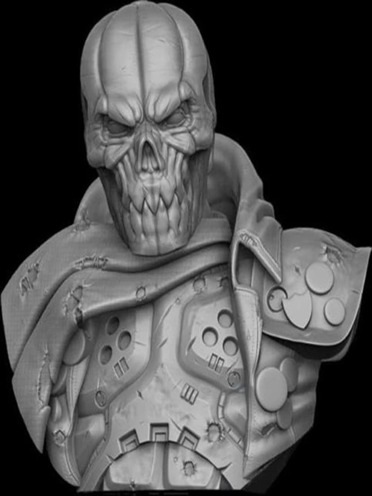 Unpainted Kit 1/10 man Fantasy Halloween Jack Warrior Soldier bust figure Historical Uncolor Resin kit miniature model
Unpainted Kit 1/10 man Fantasy Halloween Jack Warrior Soldier bust figure Historical Uncolor Resin kit miniature model