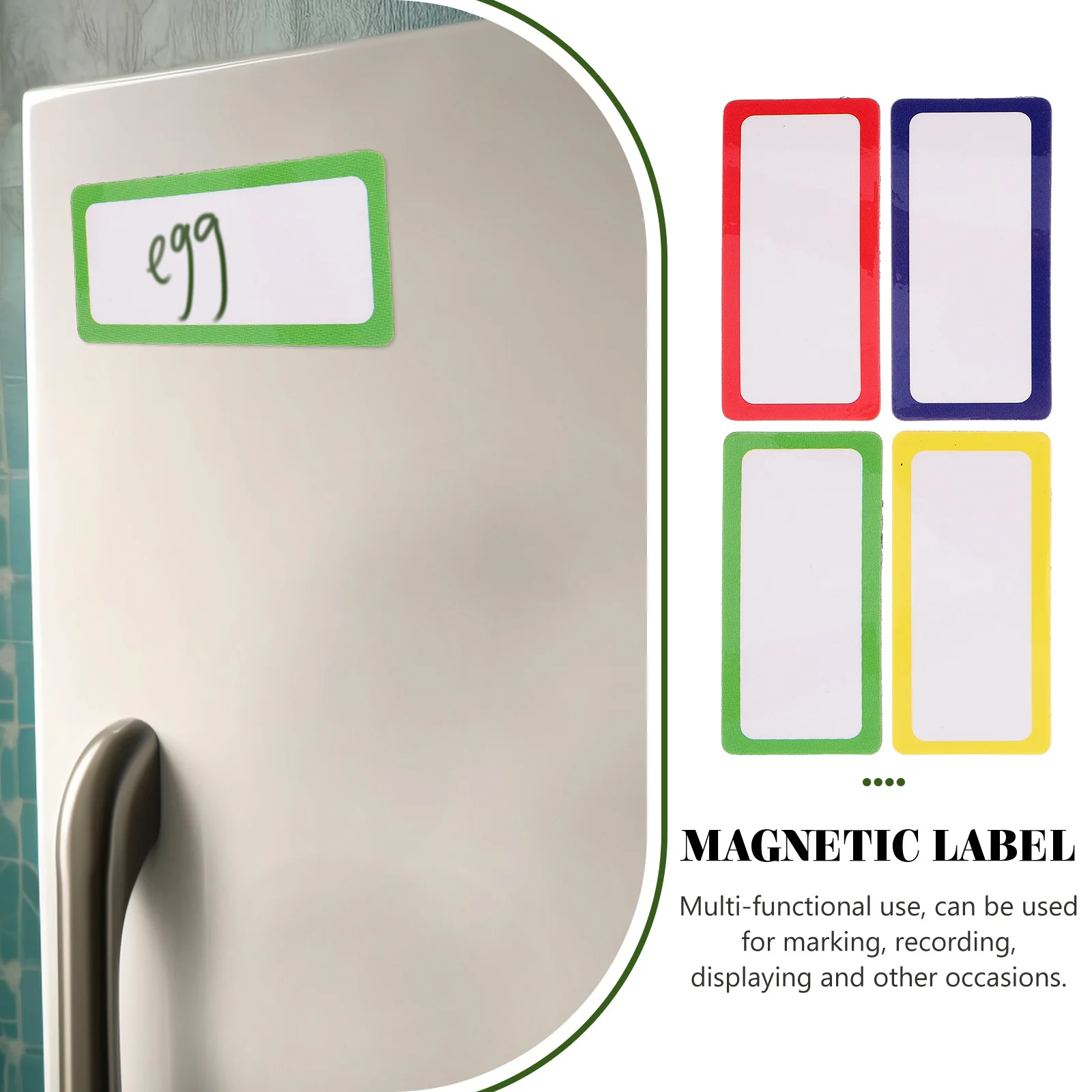 BUTIFULSIC 1 комплект магнитных сухих стираемых этикеток для классной комнаты, холодильника, многофункциональные наклейки для заметок, бирки с именами доски
BUTIFULSIC 1 комплект магнитных сухих стираемых этикеток для классной комнаты, холодильника, многофункциональные наклейки для заметок, бирки с именами доски