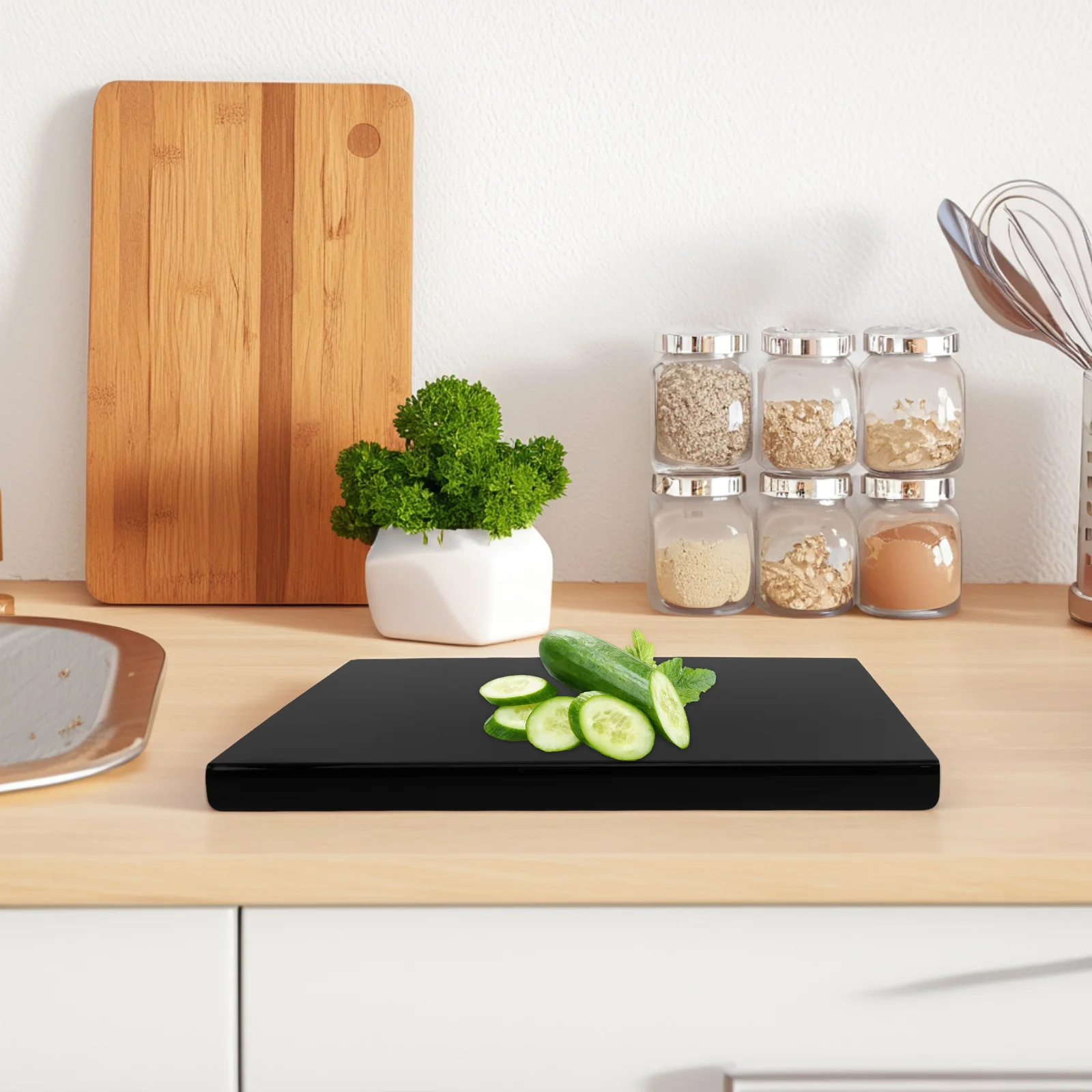 Anti-slip Acrylic Cutting Board Bread Black Chopping Vegetable Countertop Boards for Kitchen
Anti-slip Acrylic Cutting Board Bread Black Chopping Vegetable Countertop Boards for Kitchen