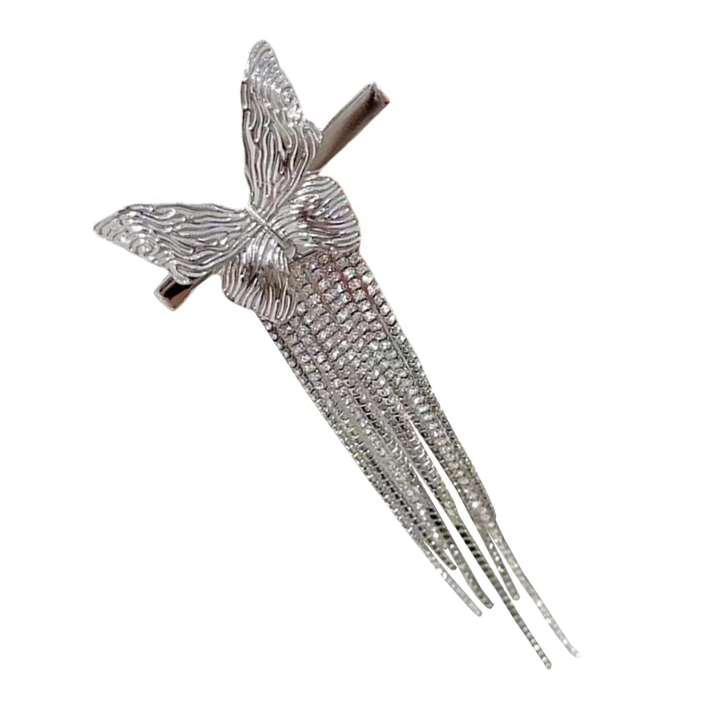 Butterfly Tassel Hair Clip Rhinestone Decorations Durable Materials Hairstyle Accessories Women Girls Party Theme Festive
Butterfly Tassel Hair Clip Rhinestone Decorations Durable Materials Hairstyle Accessories Women Girls Party Theme Festive