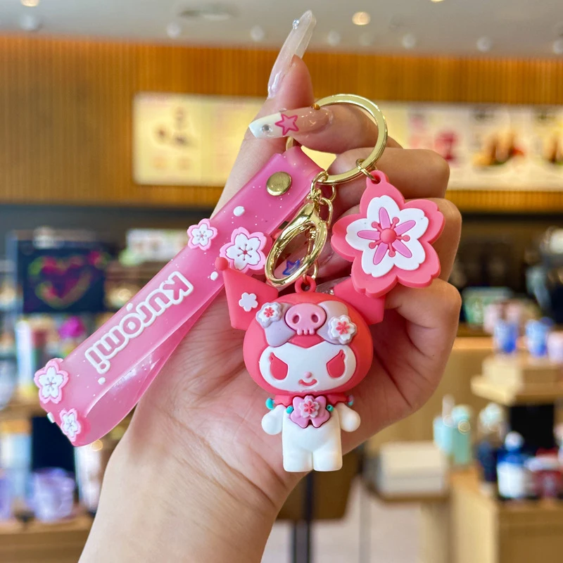 Sanrio Keychain Cinnamoroll Hello Kitty Keychains Kawaii Kuromi Melody Pendant Keyring Cute Girls Pompom Purin Key Chain Gifts *
Sanrio Keychain Cinnamoroll Hello Kitty Keychains Kawaii Kuromi Melody Pendant Keyring Cute Girls Pompom Purin Key Chain Gifts *