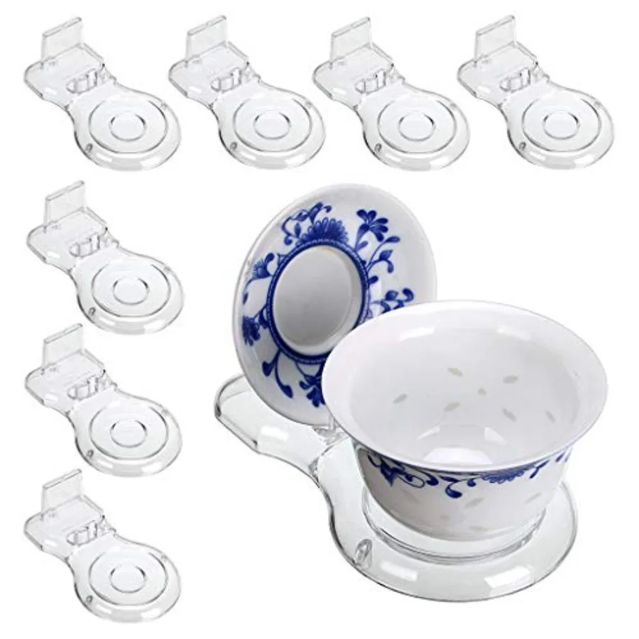 Acrylic Tea Cup Saucer Display Stands Clear Dinnerware Display Easel Stand Teacup Sets Plate Holder, Pack of 8 8pcs, Short Legs
Acrylic Tea Cup Saucer Display Stands Clear Dinnerware Display Easel Stand Teacup Sets Plate Holder, Pack of 8 8pcs, Short Legs