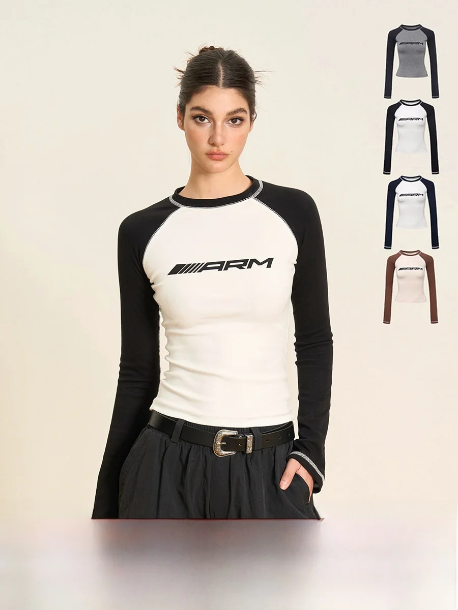 Ariseism American Retro oulder Insert Long Sve T-irt Women's Autumn Base irt Slim Fit Inner Wear Top Street Sle ro...
Ariseism American Retro oulder Insert Long Sve T-irt Women's Autumn Base irt Slim Fit Inner Wear Top Street Sle ro...