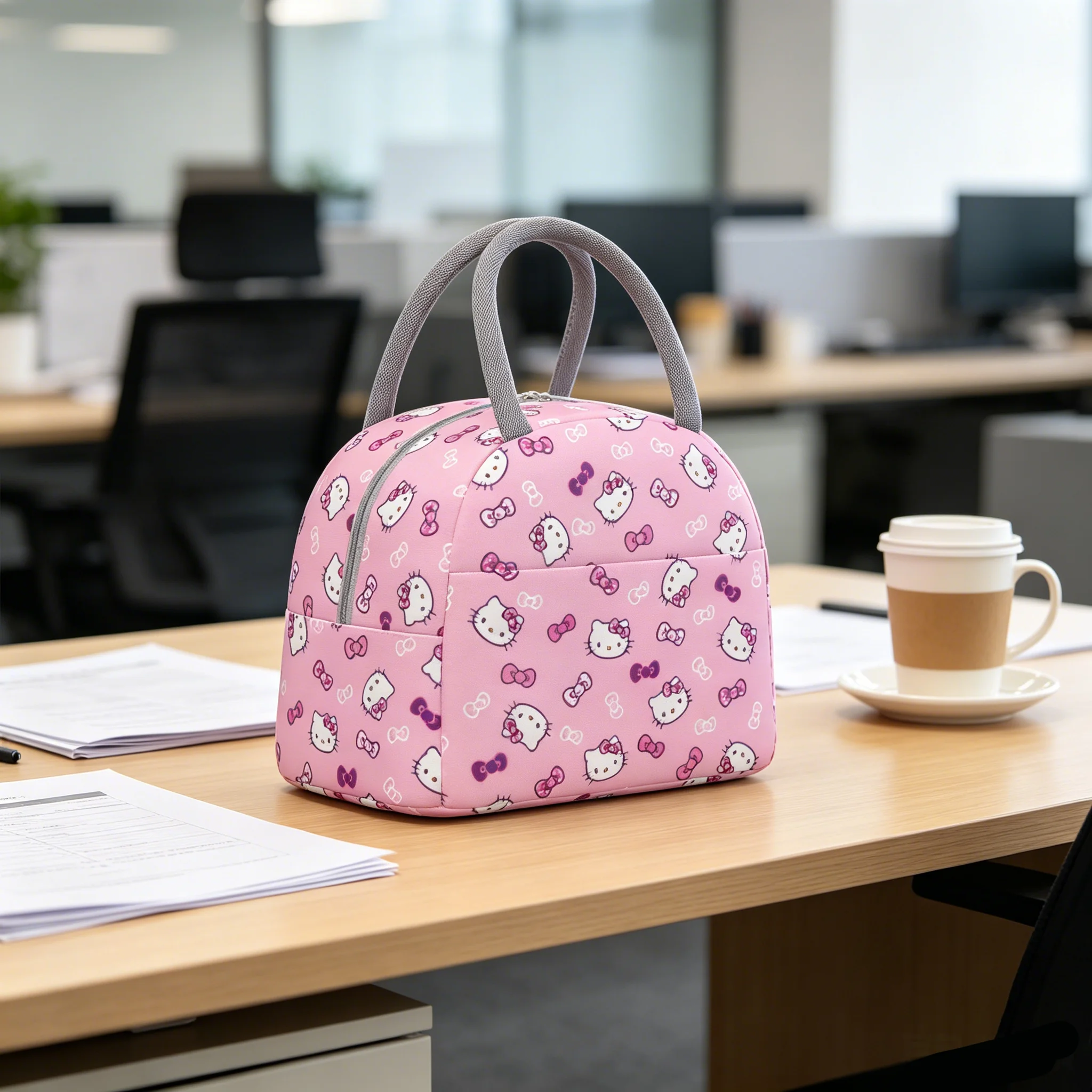Pink Hello Kitty Insulated Lunch Bag Portable White Meal Container Cooler Bag Tote Lunch Box Work Outdoor Bento Pouch
Pink Hello Kitty Insulated Lunch Bag Portable White Meal Container Cooler Bag Tote Lunch Box Work Outdoor Bento Pouch