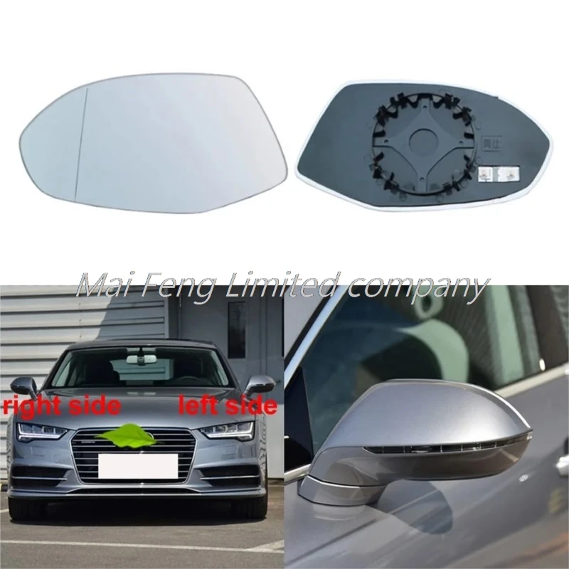 For Audi A7 2011 2012 2013 2014-2018 Car Side Rearview Mirror Lenses Reflective Glass Lens with Heating 4G8857535B 4G8857536A
For Audi A7 2011 2012 2013 2014-2018 Car Side Rearview Mirror Lenses Reflective Glass Lens with Heating 4G8857535B 4G8857536A
