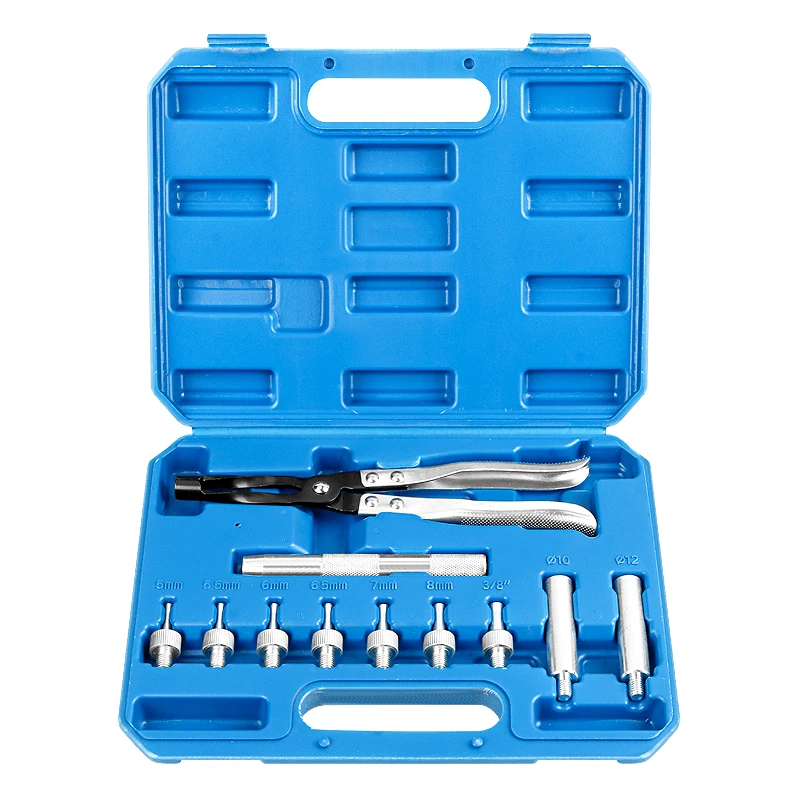 11-Piece valve oil seal disassembly and assembly tool valve spring compression disassembly and assembly pliers overhead pull-out
11-Piece valve oil seal disassembly and assembly tool valve spring compression disassembly and assembly pliers overhead pull-out