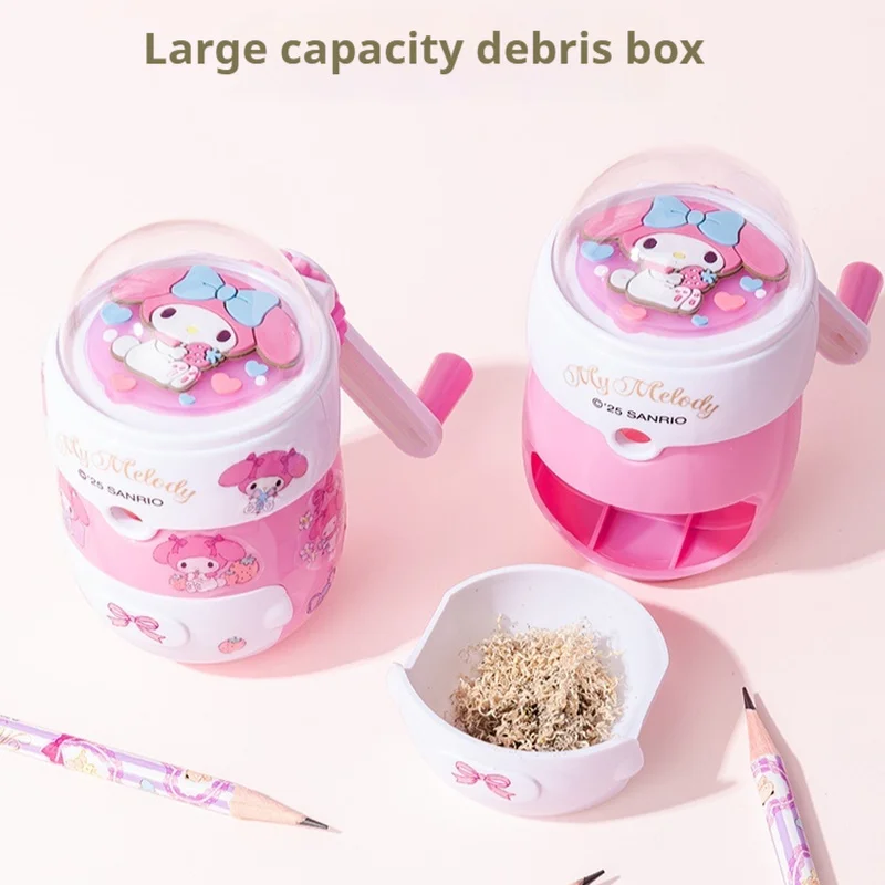 Iigen Melody ручная точилка для карандашей, обучающие канцелярские принадлежности для девочек и детей, многотипная заточка карандашей, студенческие принадлежности, подарок
Iigen Melody ручная точилка для карандашей, обучающие канцелярские принадлежности для девочек и детей, многотипная заточка карандашей, студенческие принадлежности, подарок