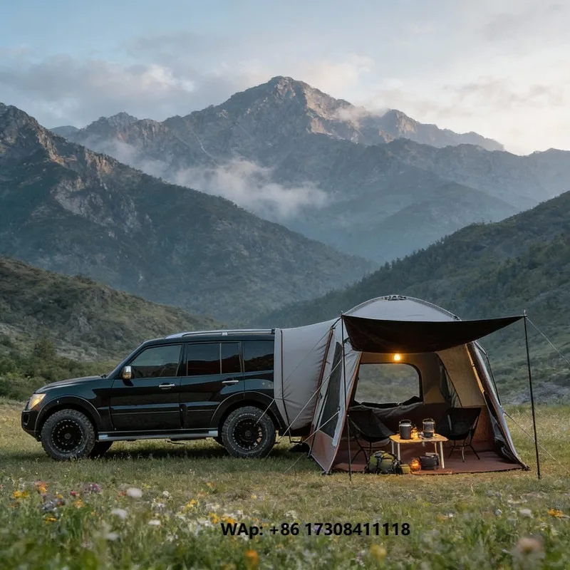 Outdoor Portable Car Rooftop Tent Side Awning for Camping SUV Rear Tunnel Tent Quick Automatic Opening Oxford 3-4 People
Outdoor Portable Car Rooftop Tent Side Awning for Camping SUV Rear Tunnel Tent Quick Automatic Opening Oxford 3-4 People