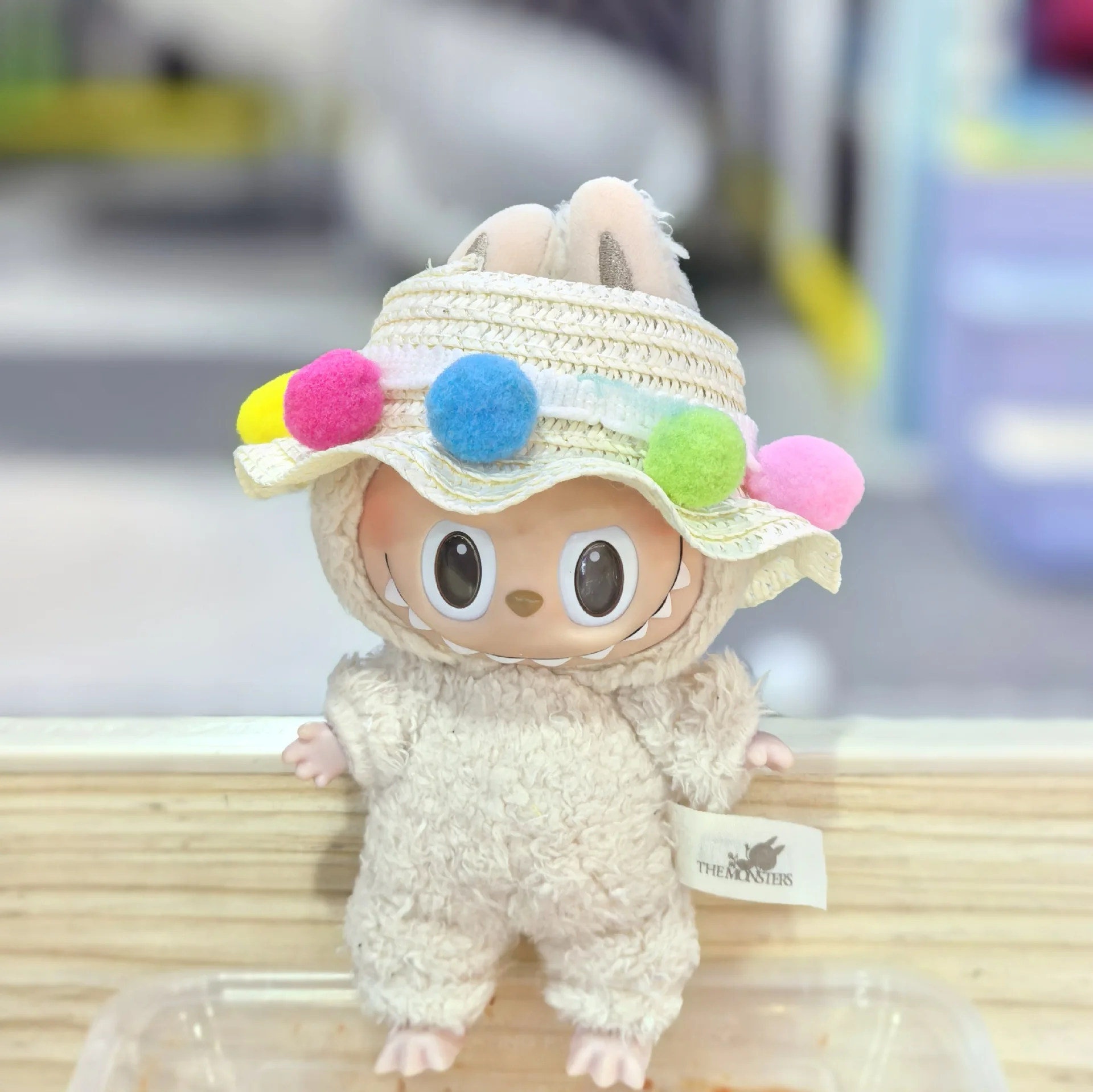 15/17 Cm LABUBU Accessories Colorful Ball Lace Trim Sunflower Straw Hat, Ear-Exposed Doll Hat, Visor For 1st, 2nd, 3rd Gen
15/17 Cm LABUBU Accessories Colorful Ball Lace Trim Sunflower Straw Hat, Ear-Exposed Doll Hat, Visor For 1st, 2nd, 3rd Gen