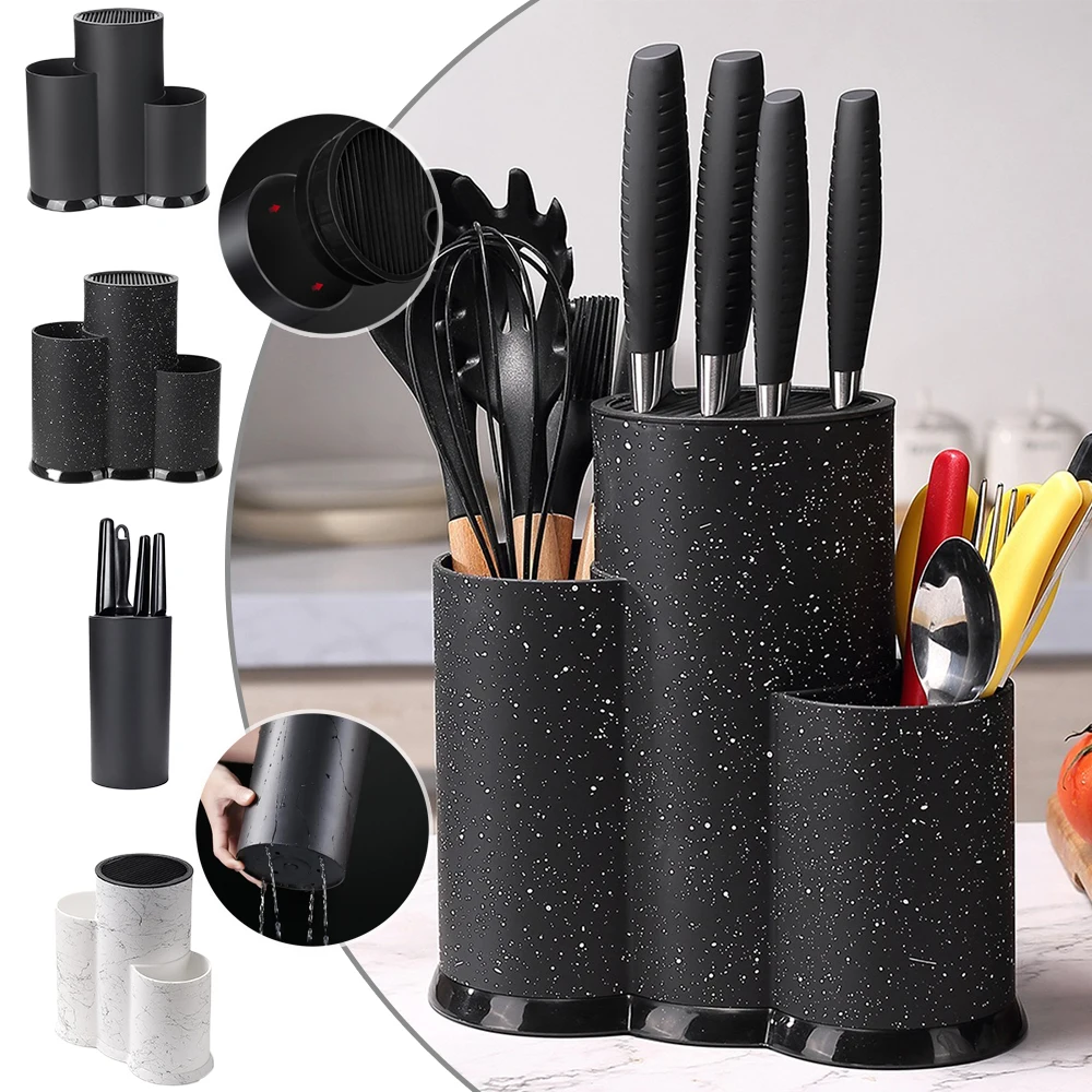 Kitchen Knife Holder Multi-purpose Cutlery Storage Cylinder Storage Box Storage Rack for Knives Kitchen Accessories Knife Block
Kitchen Knife Holder Multi-purpose Cutlery Storage Cylinder Storage Box Storage Rack for Knives Kitchen Accessories Knife Block