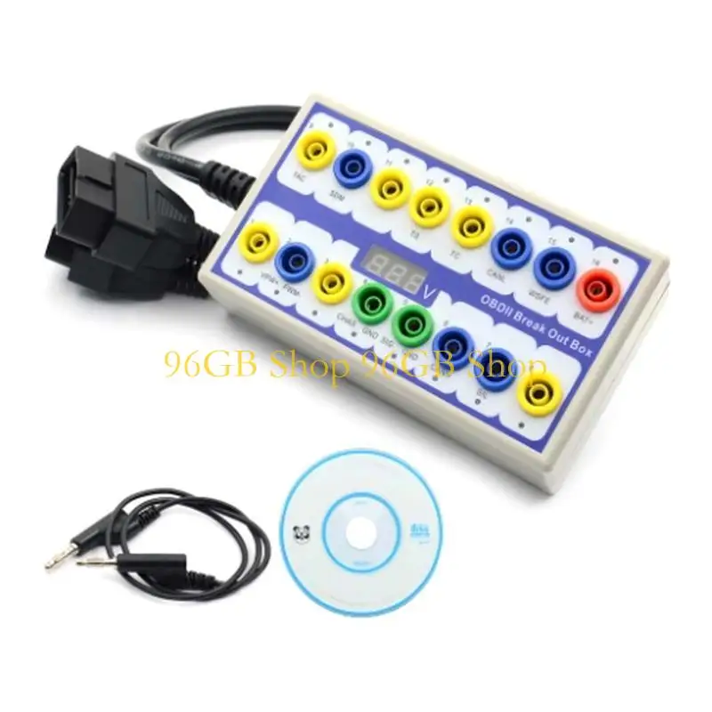 96GB OBD2 Automotive Detector Breakouts Box Tester OBDII Scan Tool Assistant Breakouts Box
96GB OBD2 Automotive Detector Breakouts Box Tester OBDII Scan Tool Assistant Breakouts Box