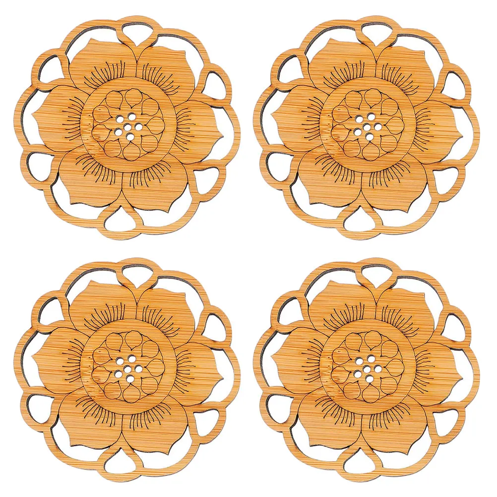 4pcs Coasters Natural Cup Mats Practical Home Office Lotus Shaped Coaster Lotus Shaped Pad Tableware Mat
4pcs Coasters Natural Cup Mats Practical Home Office Lotus Shaped Coaster Lotus Shaped Pad Tableware Mat