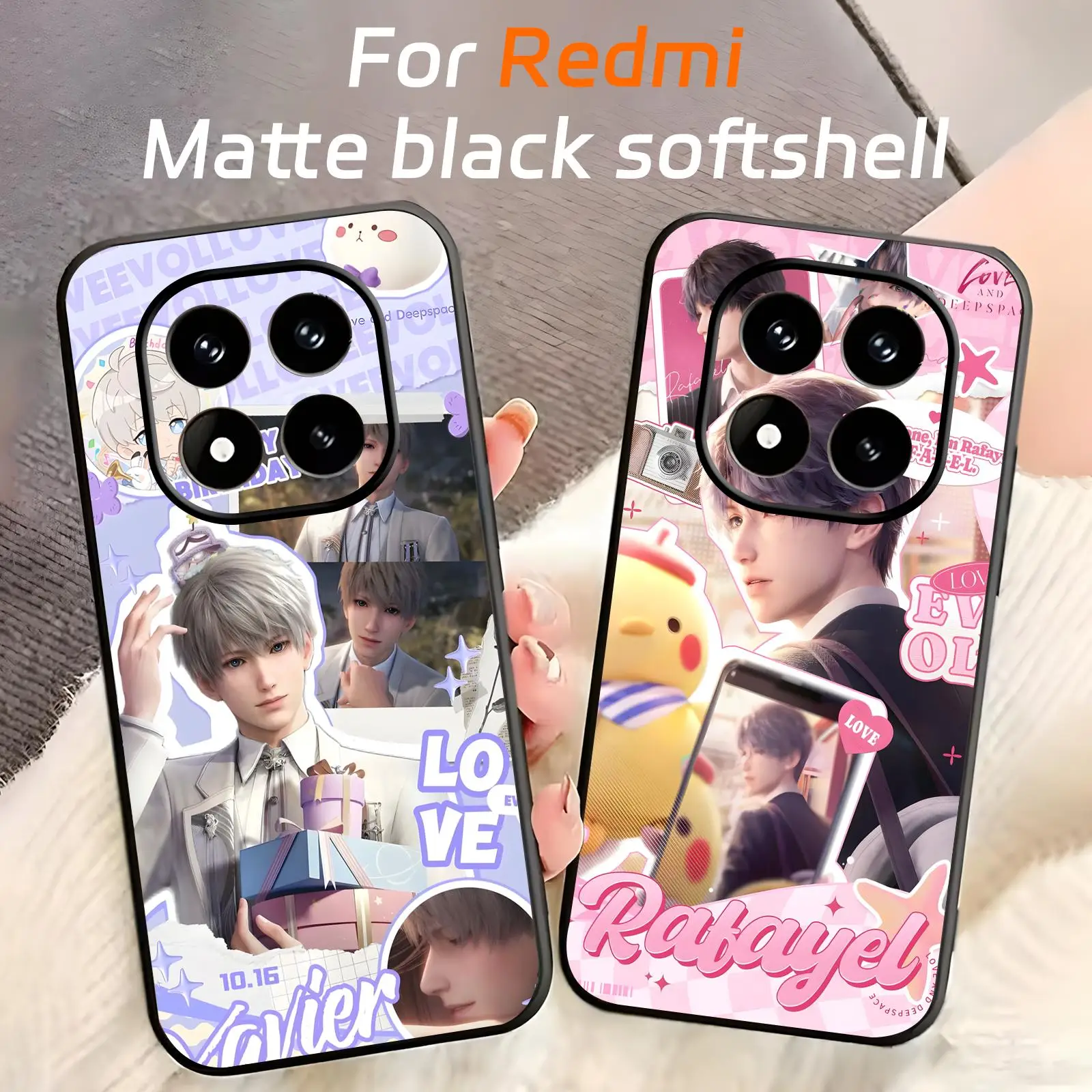 Love and Deepspace Hot Game Phone Case For Redmi Note15 14 13 12 11Pro Plus 5G 14C A3 Soft Black Phone Cover
Love and Deepspace Hot Game Phone Case For Redmi Note15 14 13 12 11Pro Plus 5G 14C A3 Soft Black Phone Cover