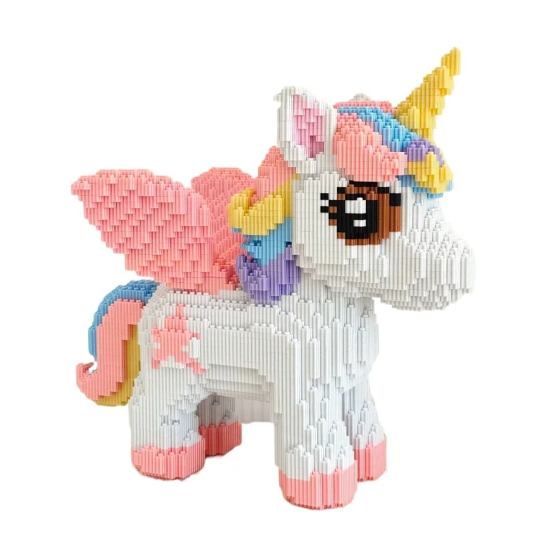Милые конструкторы-единороги и пегасы: развивающая 3D-модель из мелких деталей, подарок для детей 2026
Милые конструкторы-единороги и пегасы: развивающая 3D-модель из мелких деталей, подарок для детей 2026