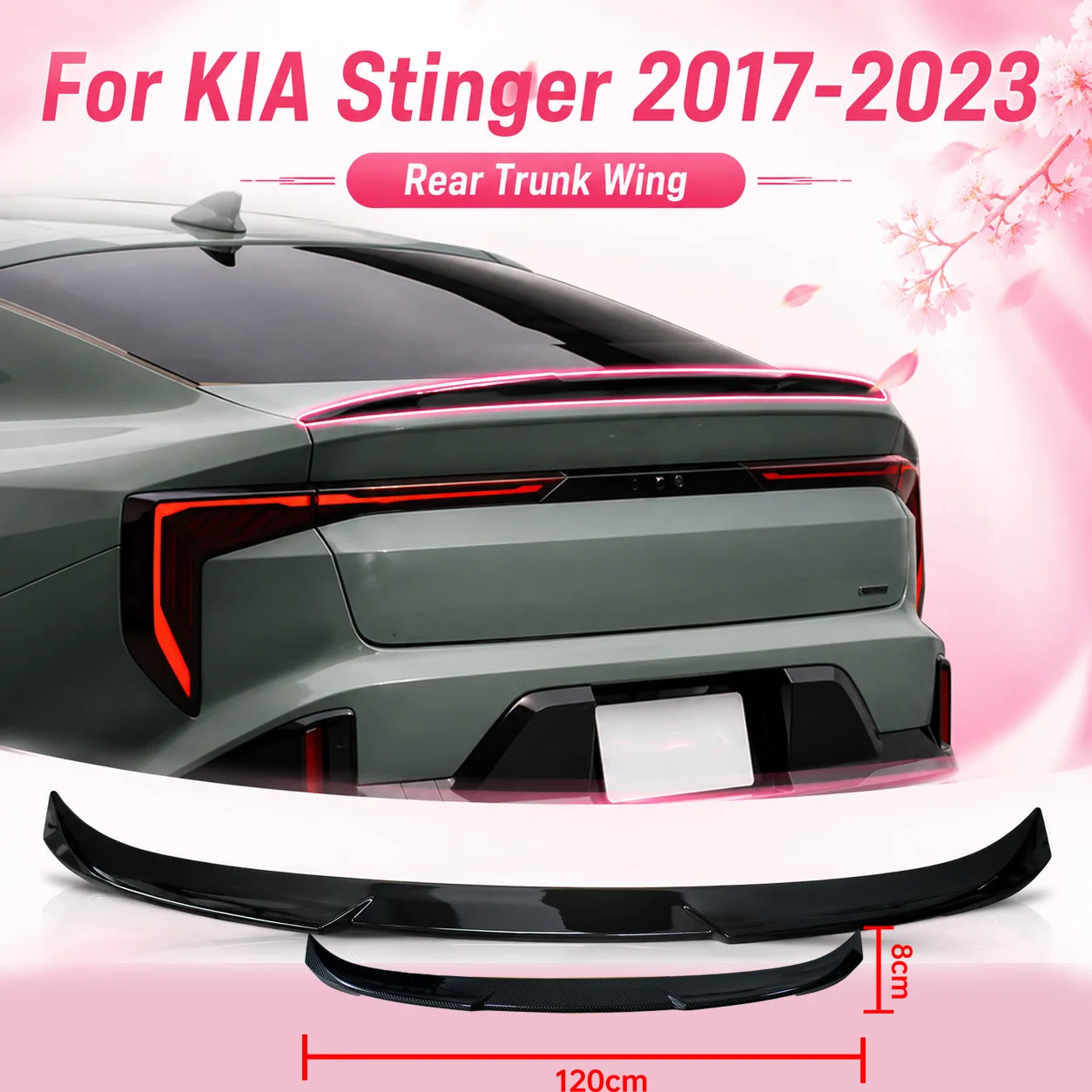 Rear Trunk Spoiler Wing Lip for KIA Stinger 2017 2018 2019 2020 2021 2022 2023 Shark Fin Trim Body Kit Tuning Auto Accessories
Rear Trunk Spoiler Wing Lip for KIA Stinger 2017 2018 2019 2020 2021 2022 2023 Shark Fin Trim Body Kit Tuning Auto Accessories