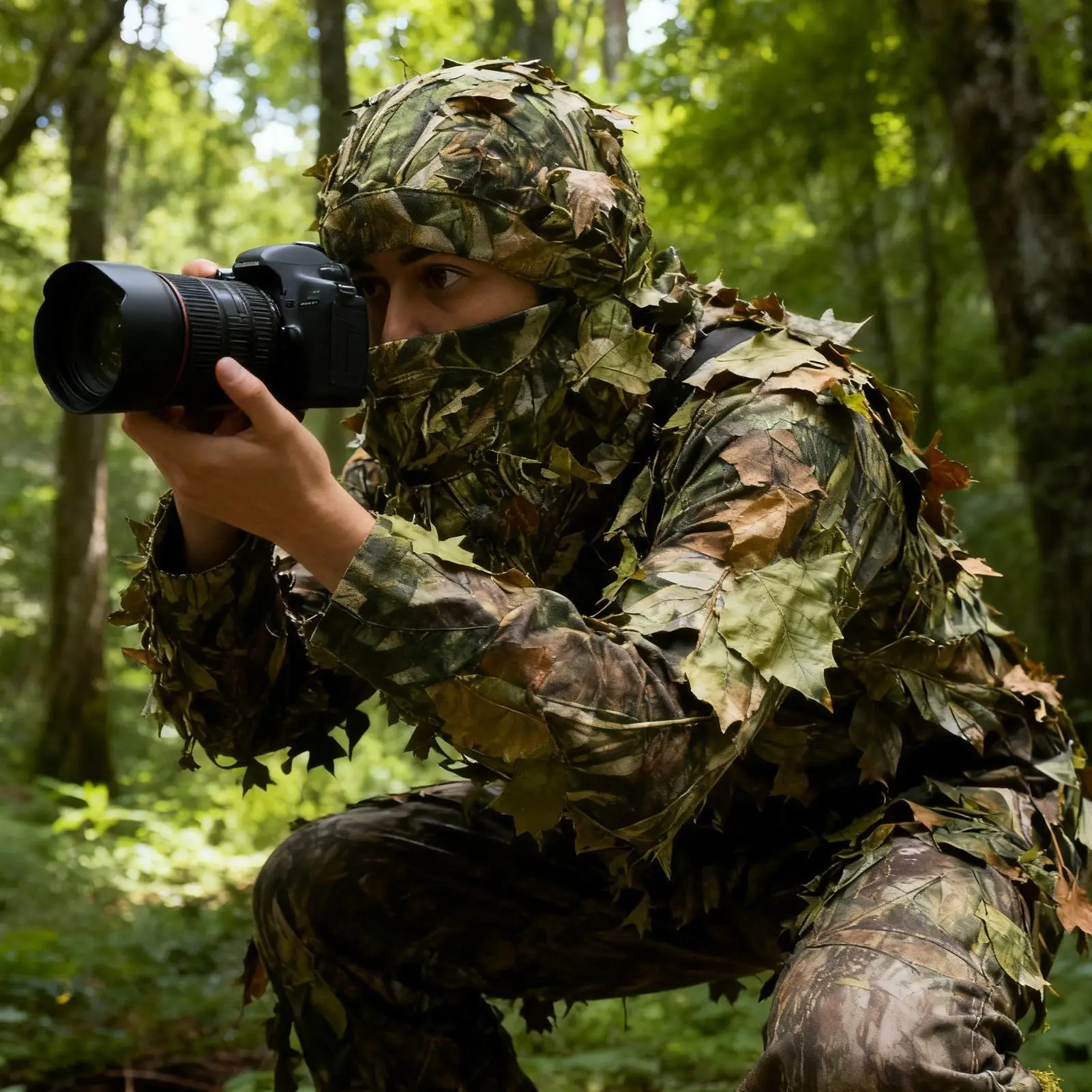 Камуфляжная маска для лица, уличная маска для кемпинга, тренировочная 3D маска для лица в форме листа, шляпа, универсальный камуфляжный головной убор
Камуфляжная маска для лица, уличная маска для кемпинга, тренировочная 3D маска для лица в форме листа, шляпа, универсальный камуфляжный головной убор