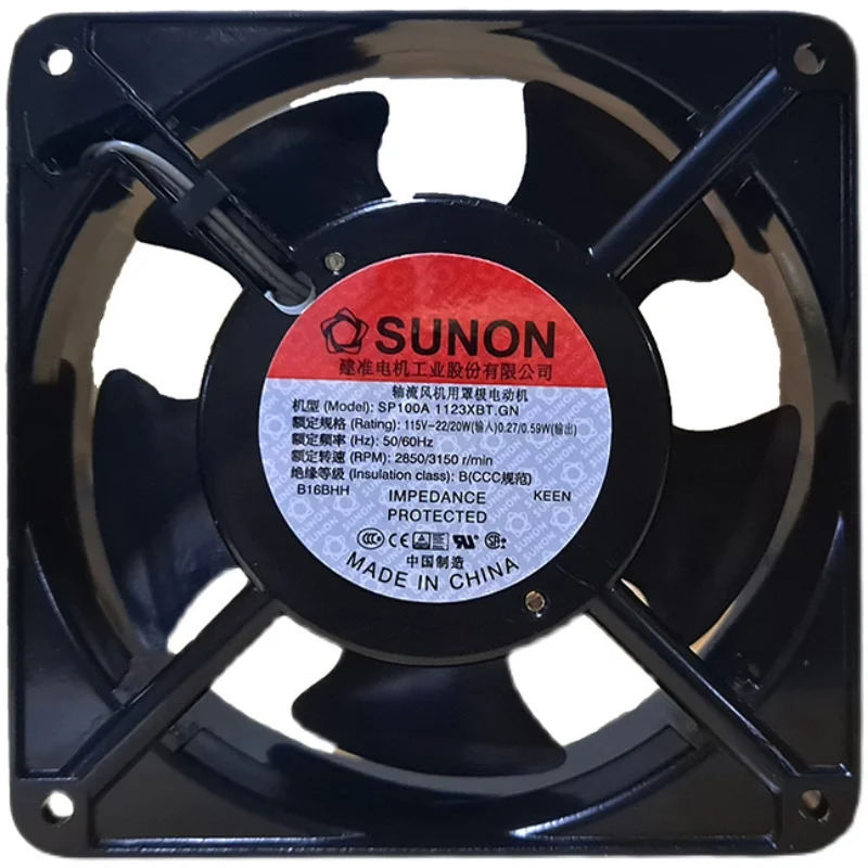 new for SP100A 1123XBT.GN 115V-22/20W 12CM 115V COOLING FAN 12038 COOLER 120*120*38MM
new for SP100A 1123XBT.GN 115V-22/20W 12CM 115V COOLING FAN 12038 COOLER 120*120*38MM