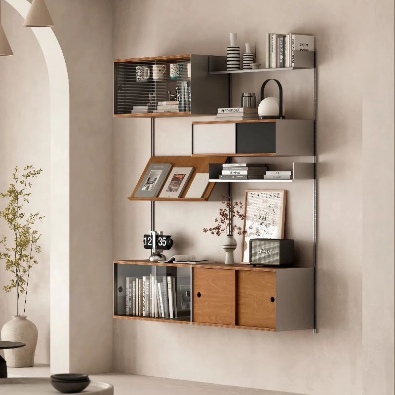 Customizable shelves Simple multi-layer storage racks Small apartment wall lockers Display racks Living room bookcases
Customizable shelves Simple multi-layer storage racks Small apartment wall lockers Display racks Living room bookcases