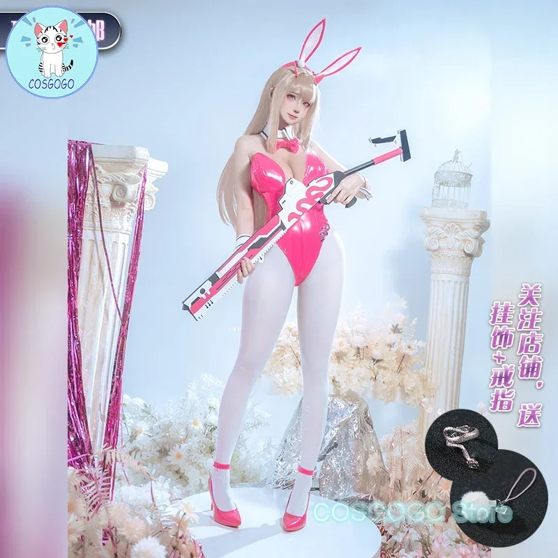 Game Goddess of Victory:Nikke Viper Bunny Girl Cosplay Costume Women's Jumpsuit Anime Sexu Clothes
Game Goddess of Victory:Nikke Viper Bunny Girl Cosplay Costume Women's Jumpsuit Anime Sexu Clothes