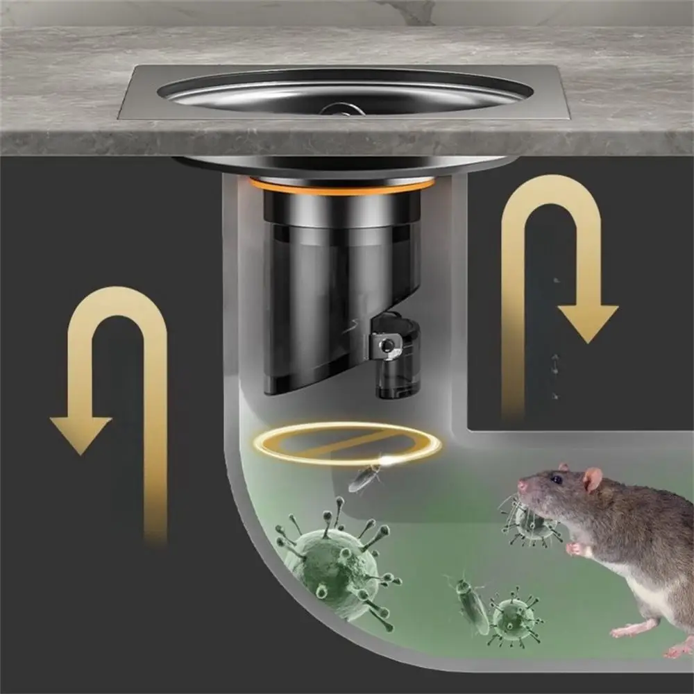 Stainless Steel Floor Drain Cores Embedded Extension Pipe Floor Strainer Anti-clogging Anti-odor Shower Drain Cover
Stainless Steel Floor Drain Cores Embedded Extension Pipe Floor Strainer Anti-clogging Anti-odor Shower Drain Cover