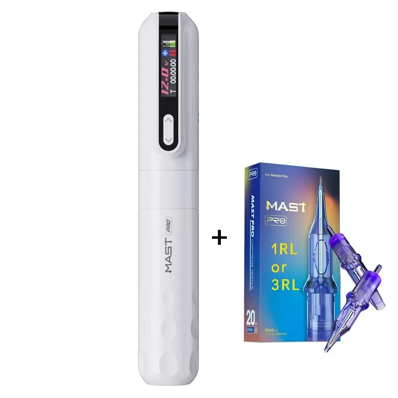 MAST Tour Y22 Pro Wireless Tattoo Pen Machine 1300mAh Wireless Battery Pen Tattoo Cartridges
MAST Tour Y22 Pro Wireless Tattoo Pen Machine 1300mAh Wireless Battery Pen Tattoo Cartridges