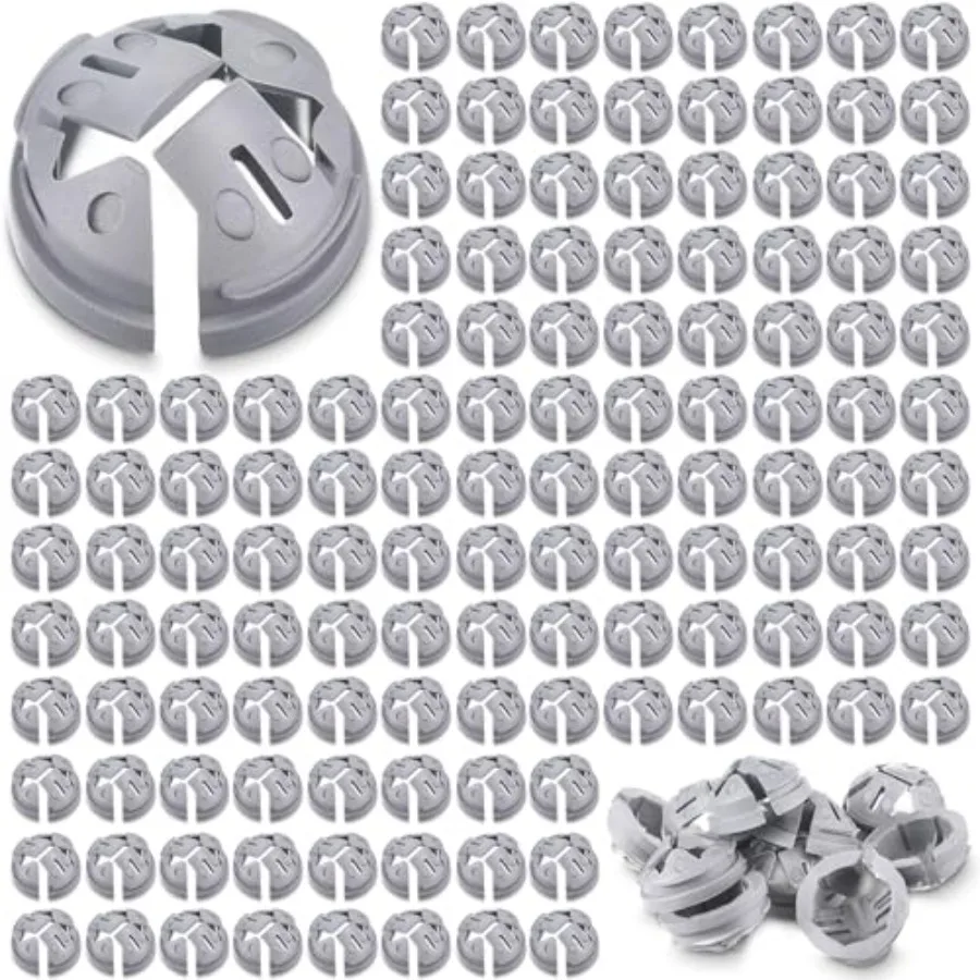 Sintuff Pcs 3/8 in. - 1/2 in. Non Metallic Button Bulk Push in Electrical Wire Connectors Junction Box Connector Gray Nm Cable
Sintuff Pcs 3/8 in. - 1/2 in. Non Metallic Button Bulk Push in Electrical Wire Connectors Junction Box Connector Gray Nm Cable