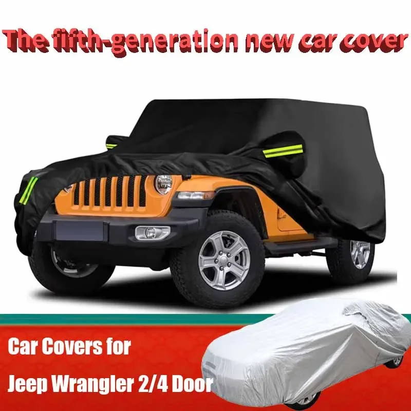 Car Cover Custom for Jeep Wrangler 2/4 Door Windproof Strap Single Snow Rain Dust Hail Protection outdoor Waterproof
Car Cover Custom for Jeep Wrangler 2/4 Door Windproof Strap Single Snow Rain Dust Hail Protection outdoor Waterproof