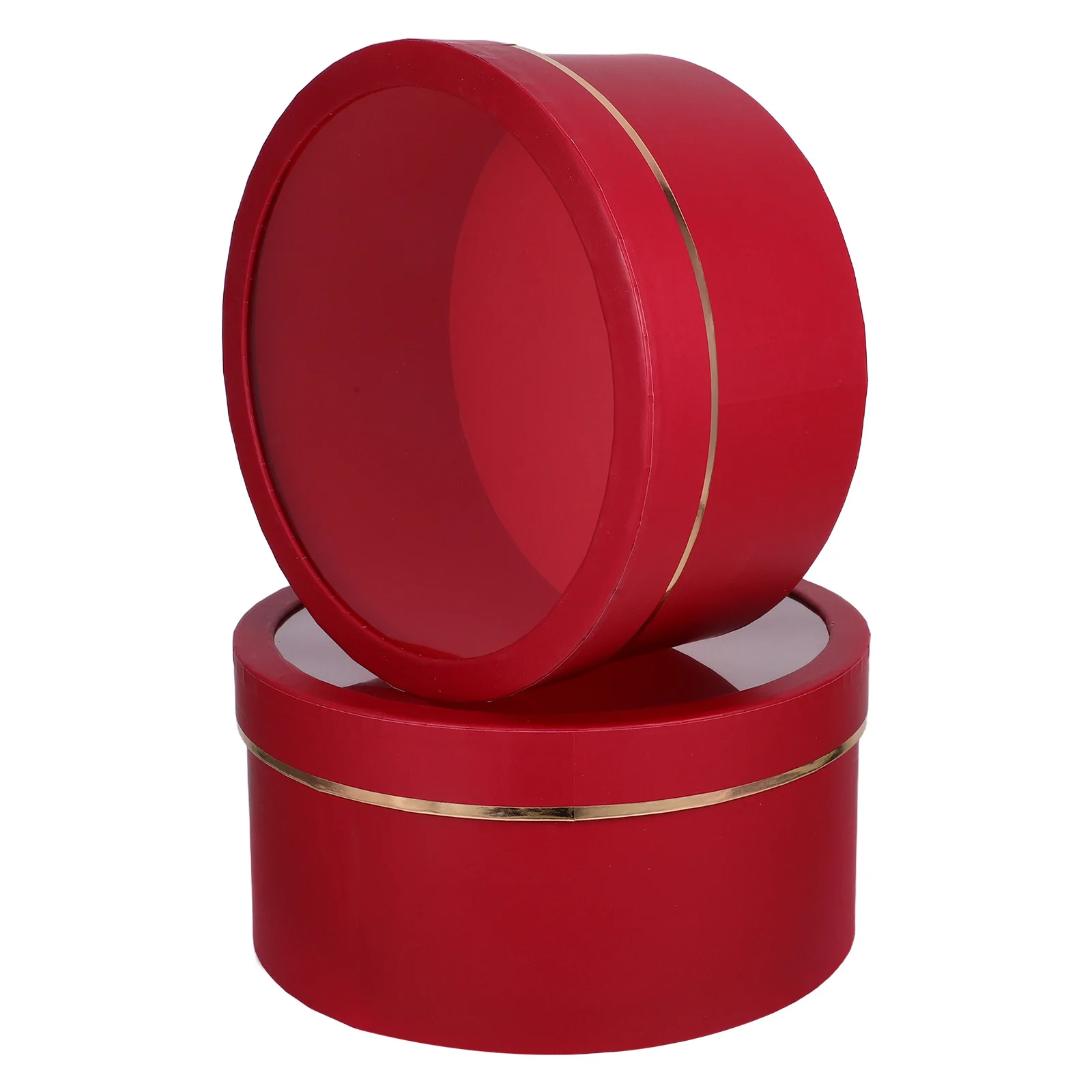 2Pcs Transparent Round Bouquet Flower Boxes PVC Window Floral Present Packaging Valentine's Day Gift Flower Box
2Pcs Transparent Round Bouquet Flower Boxes PVC Window Floral Present Packaging Valentine's Day Gift Flower Box