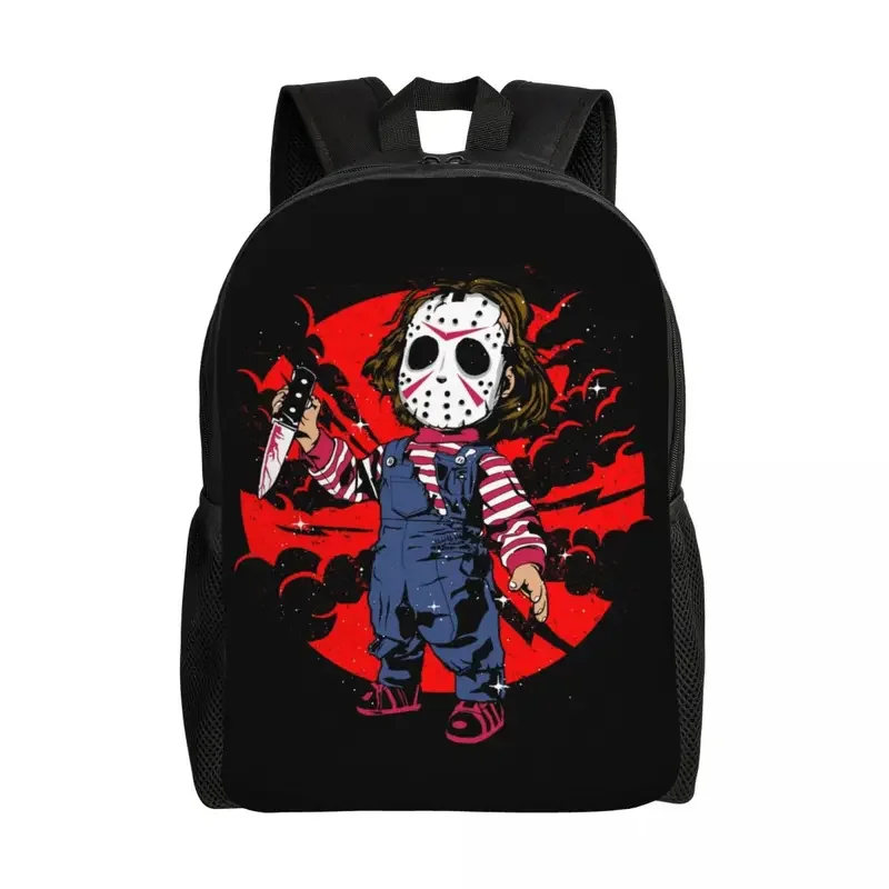 Horror Chucky Laptop Backpack Women Men Fashion Bookbag for College School Student Horror Movie Child's Play Bag
Horror Chucky Laptop Backpack Women Men Fashion Bookbag for College School Student Horror Movie Child's Play Bag