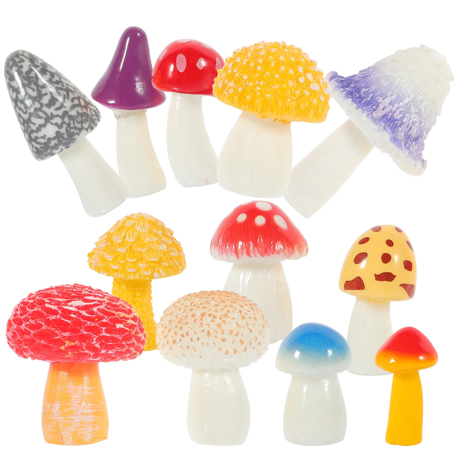 12 Pcs Micro Landscape Mushroom Statue House Decorations for Home Plant Garden Fish Tank Plants Mini Sculpture
12 Pcs Micro Landscape Mushroom Statue House Decorations for Home Plant Garden Fish Tank Plants Mini Sculpture