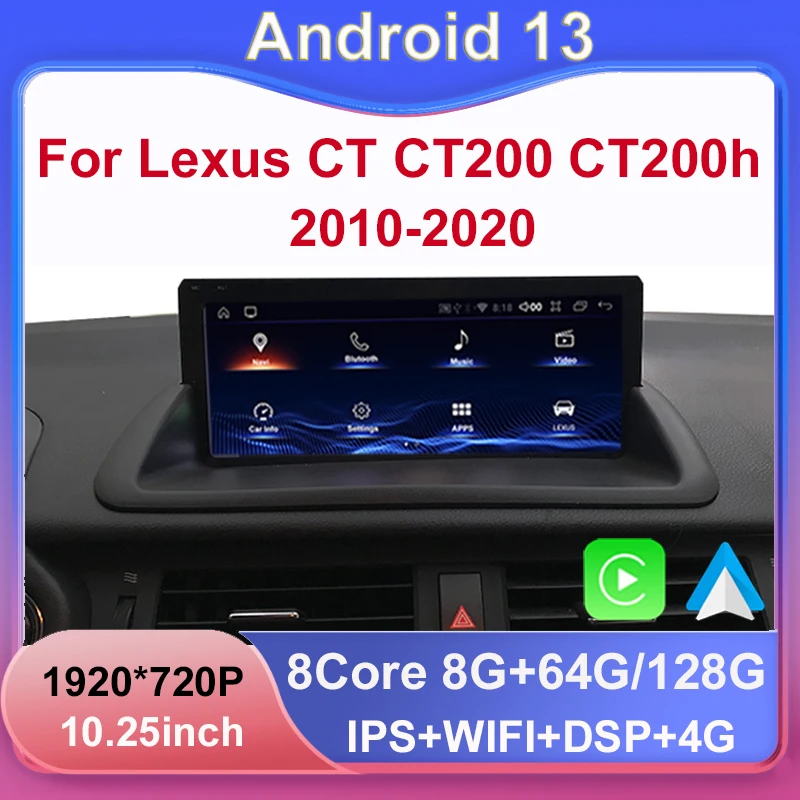 Android 13 8 + 128G беспроводной автомобильный DVD-плеер Carplay для Lexus CT CT200 CT200h 2010-2020 радио-навигация мультимедиа стерео
Android 13 8 + 128G беспроводной автомобильный DVD-плеер Carplay для Lexus CT CT200 CT200h 2010-2020 радио-навигация мультимедиа стерео