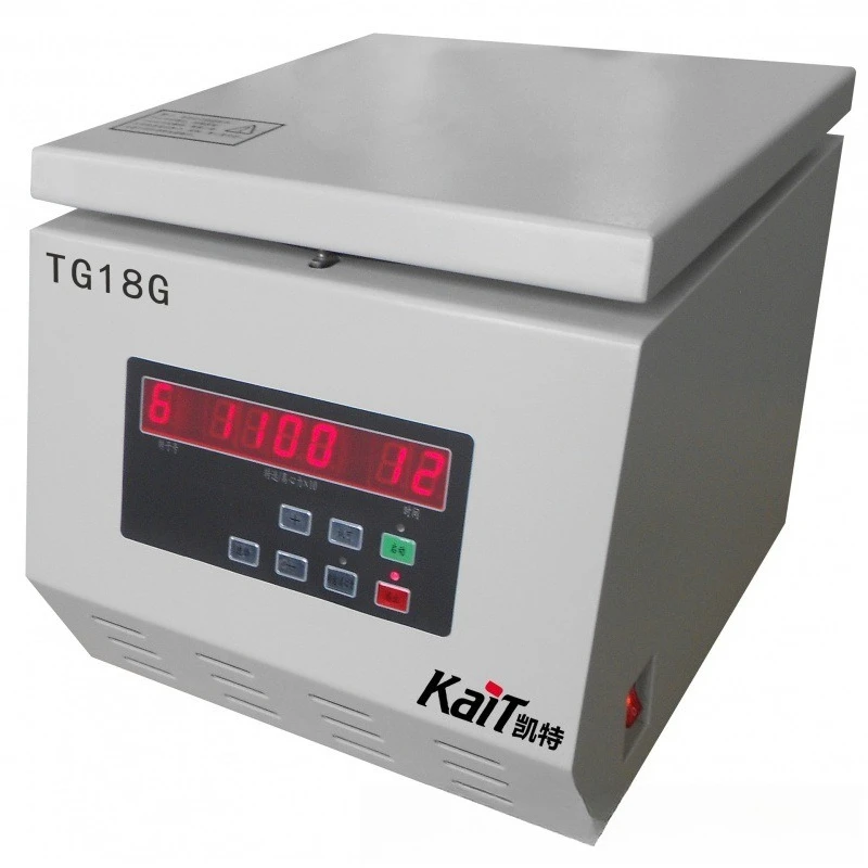 TG18G desktop, lab & digital display high-speed centrifuge, manufacturer supply
TG18G desktop, lab & digital display high-speed centrifuge, manufacturer supply