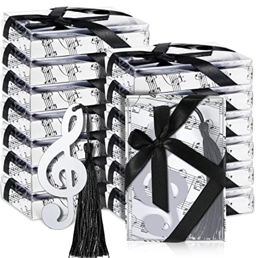 Gueevin Hollow Musical Notes Bookmarks with Tassels and Gift Boxes Metal Musical Note Party Favors for Wedding Birthday Music E
Gueevin Hollow Musical Notes Bookmarks with Tassels and Gift Boxes Metal Musical Note Party Favors for Wedding Birthday Music E