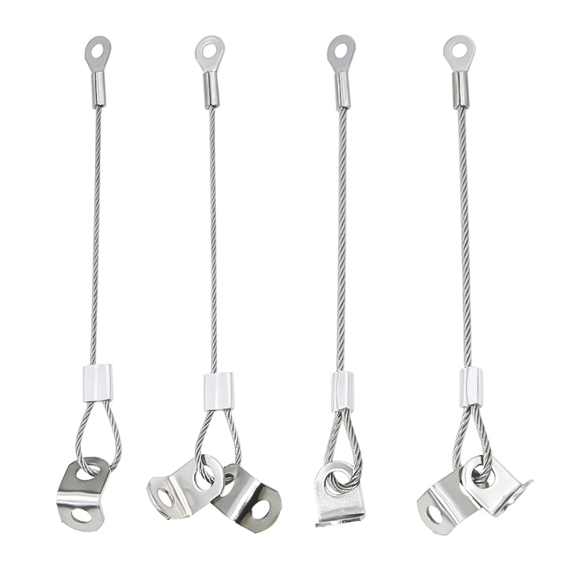 Adjustable 304 stainless steel anti fall safety rope, outdoor safety rope, advertising sign, hanging rope, painting device
Adjustable 304 stainless steel anti fall safety rope, outdoor safety rope, advertising sign, hanging rope, painting device