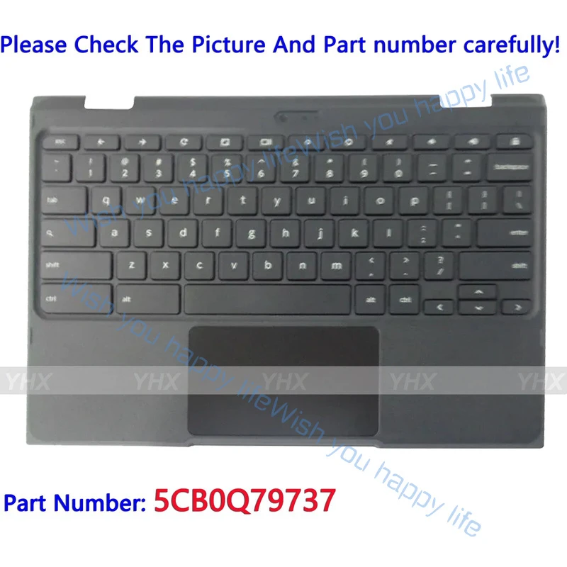 L... 5CB0Q79737 New For Lenovo 500e Chromebook 81ES Palmrest Keyboard Bezel Cover
L... 5CB0Q79737 New For Lenovo 500e Chromebook 81ES Palmrest Keyboard Bezel Cover