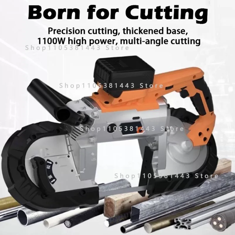 For Metal Wood Portable BandSaw Metal Cutting Saw Spark Free Band Saw Rechargeable Cordless Variable Speed Handheld Cutter
For Metal Wood Portable BandSaw Metal Cutting Saw Spark Free Band Saw Rechargeable Cordless Variable Speed Handheld Cutter