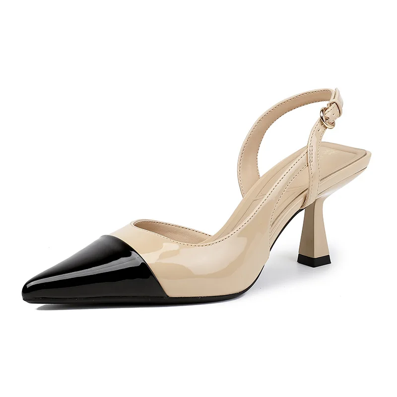Летние женские туфли-гладиаторы на высоком каблуке с острым носком, дизайнерские, элегантные, с ремешками, для вечеринок, от люксового бренда, в стиле пэчворк
Летние женские туфли-гладиаторы на высоком каблуке с острым носком, дизайнерские, элегантные, с ремешками, для вечеринок, от люксового бренда, в стиле пэчворк