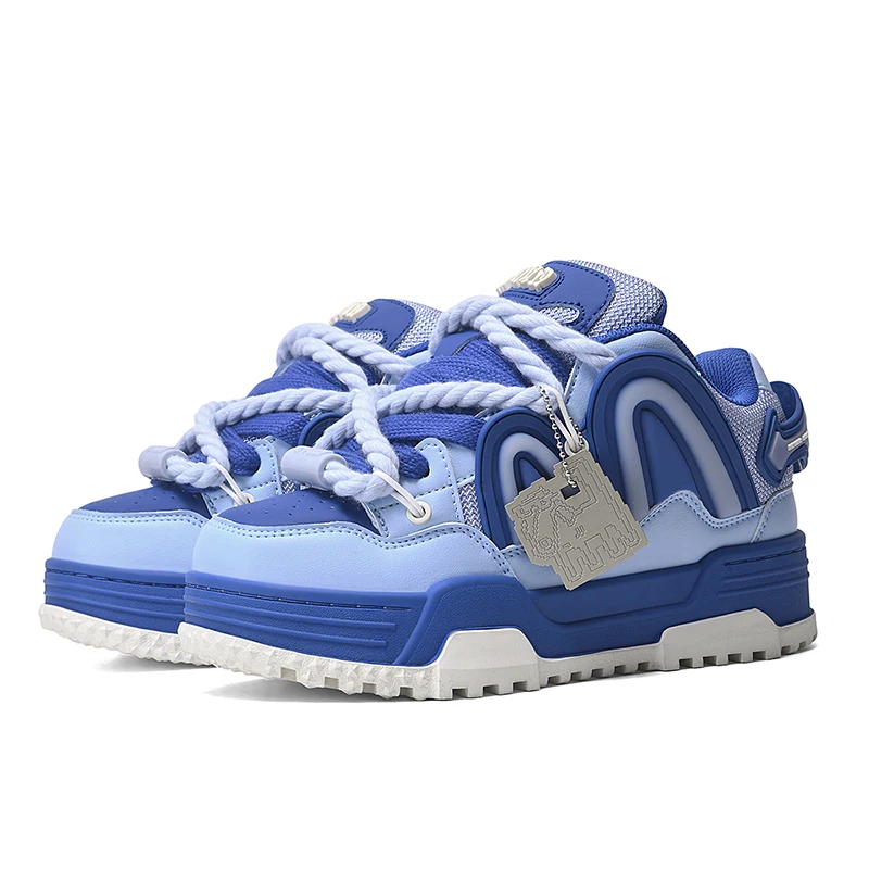 Q-AND Women Chunky Platform Skate Sneakers, Gradient Blue Thick Height Increasing Sole Casual Walking Shoes, Wear Resistant Non Slip Rubber Outsole Streetwear Sports Footwear
Q-AND Women Chunky Platform Skate Sneakers, Gradient Blue Thick Height Increasing Sole Casual Walking Shoes, Wear Resistant Non Slip Rubber Outsole Streetwear Sports Footwear
